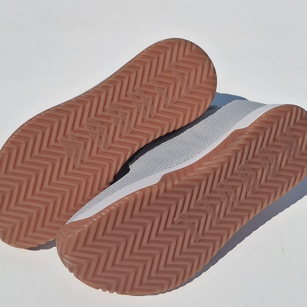 NOBULL Light Gray Knit Sneakers - Picture 16 of 16